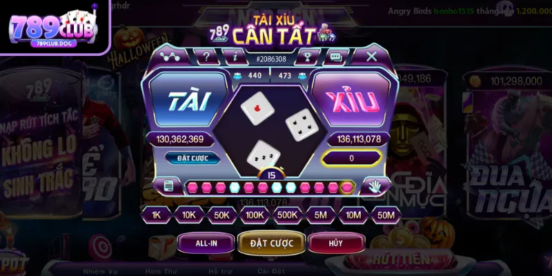 Điểm mạnh của trò tài xỉu tại cổng game 789CLUB